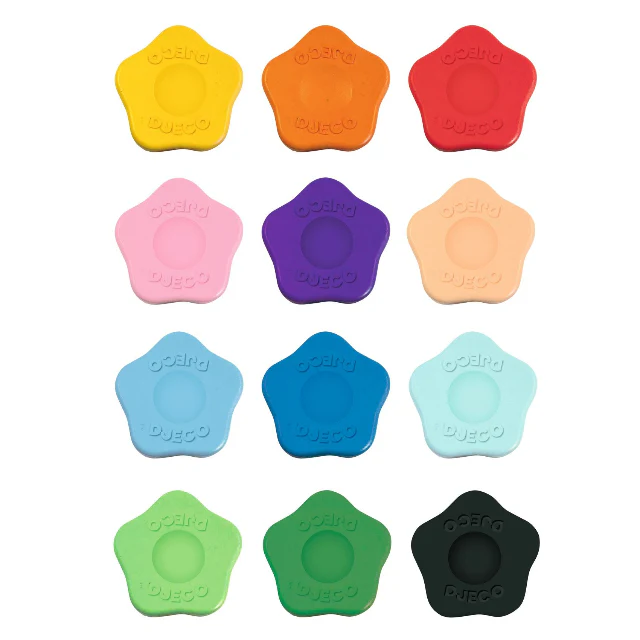 12 Flower Crayons For Toddlers - Image 3