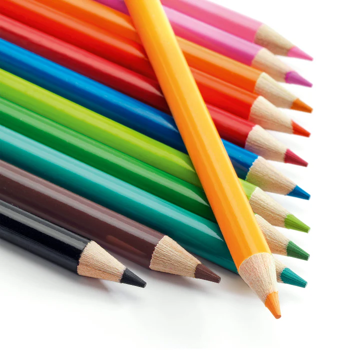 12 Watercolour Pencils - Djeco - Image 2