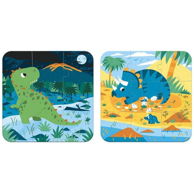 Dinosaur - Four Progressive Puzzles In One Box - Image 3