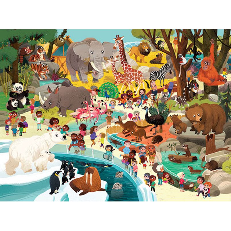 A Day At The Zoo - 48 Piece Puzzle - Image 2