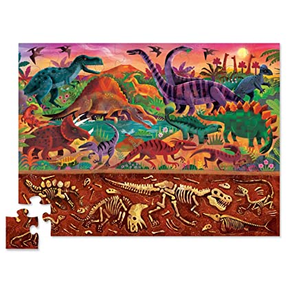 Above & Below Dinosaur World - 48 piece Jigsaw - Image 2
