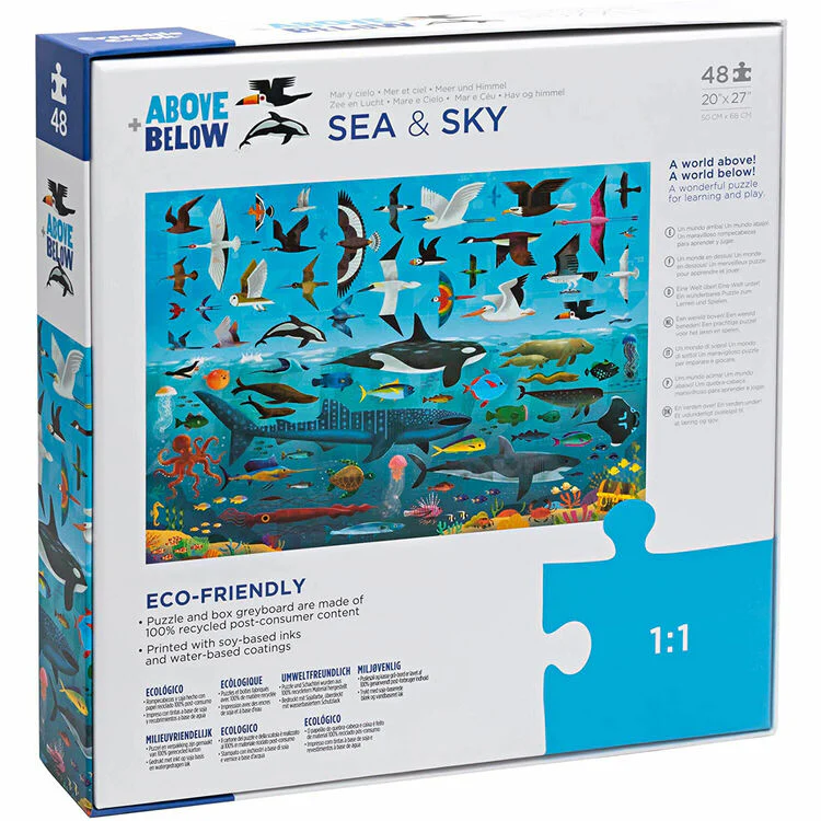 Above & Below Sea & Sky - 48 piece Jigsaw - Image 3