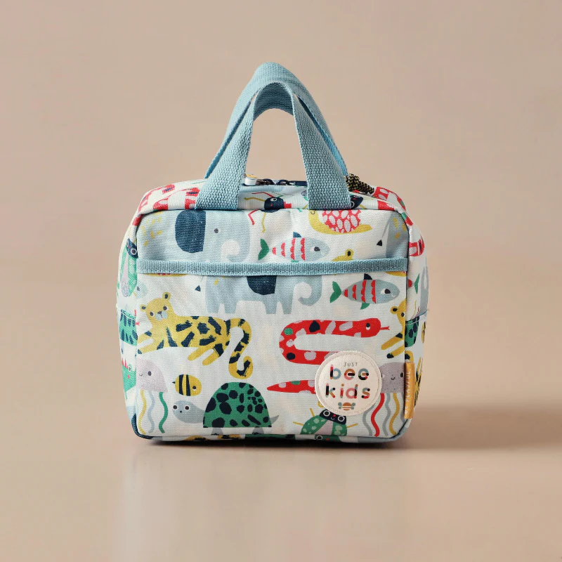 Animal Print Insulated Lunch Bag
