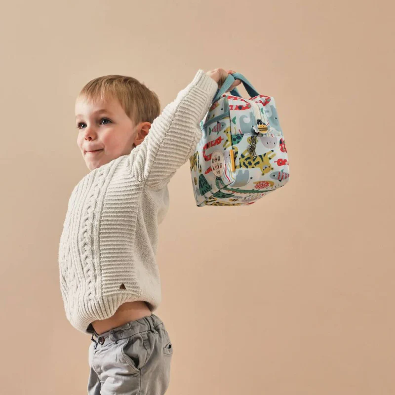 Animal Print Insulated Lunch Bag - Image 3