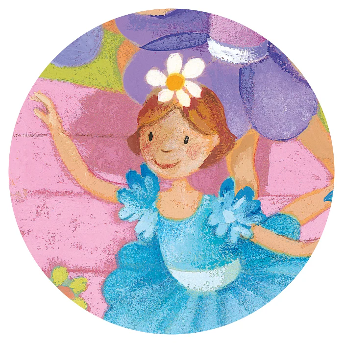 Ballerina with flower - 36 Piece Puzzle - Image 4