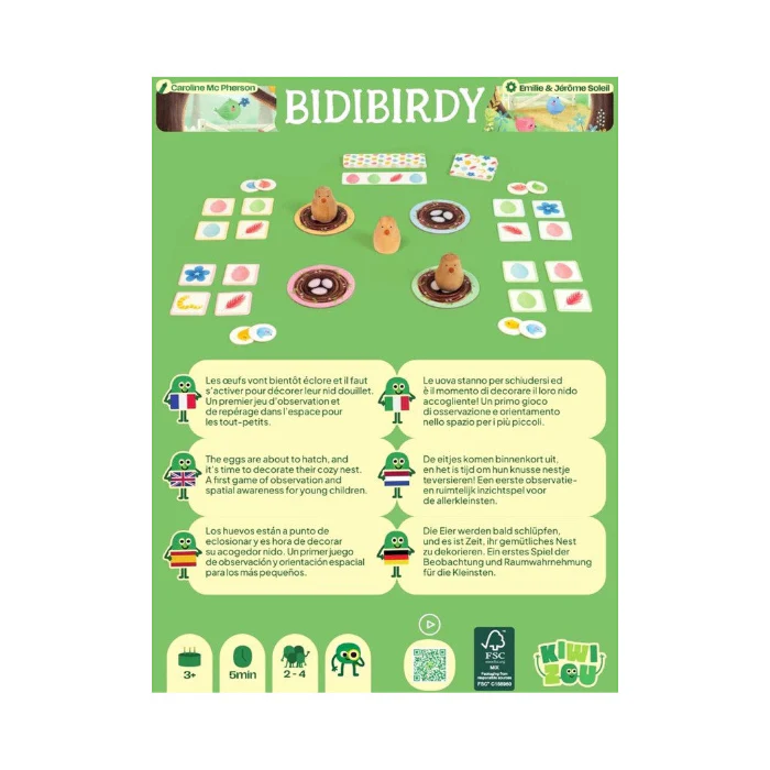 Bidibirdy - Family Game - Image 3