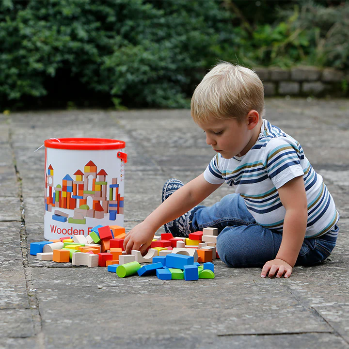 Big Box - 100 Wooden Blocks - Image 3