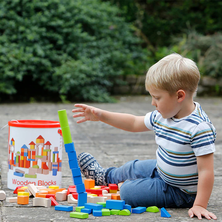 Big Box - 100 Wooden Blocks - Image 4
