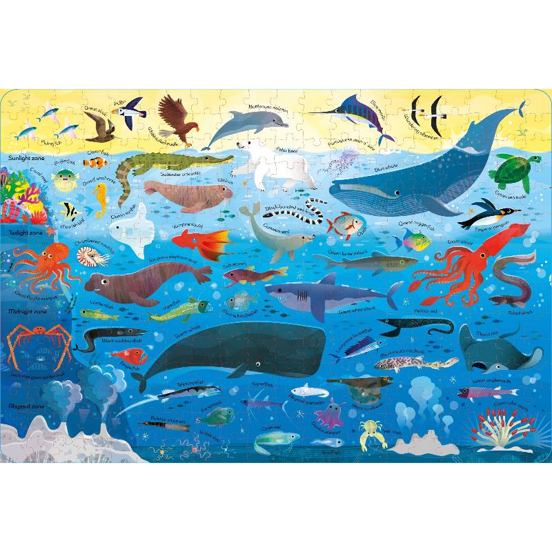 Book and 300 piece - Oceans Jigsaw Puzzle - Image 5