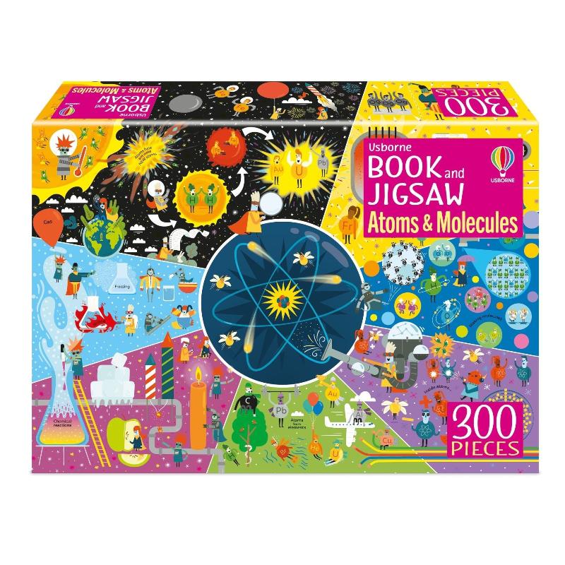 Book and Jigsaw - Atoms & Molecules