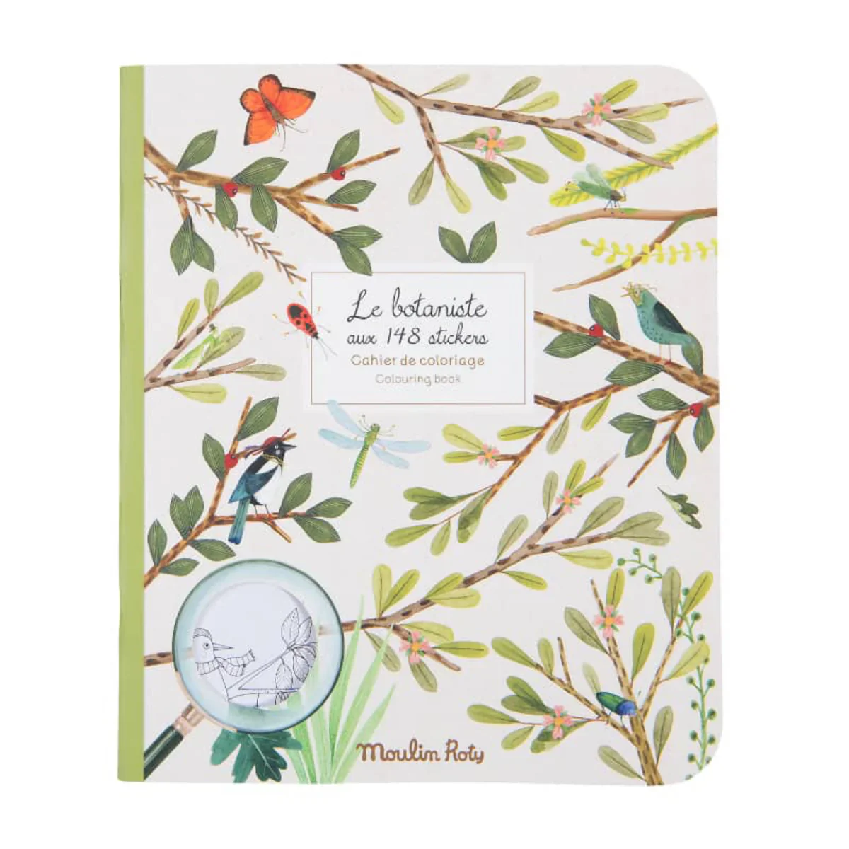 Botanist Coloring Sticker Book