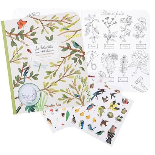 Botanist Coloring Sticker Book - Image 3