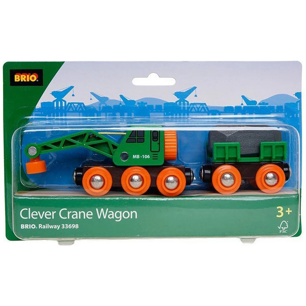 Brio Clever Crane Wagon - Image 5