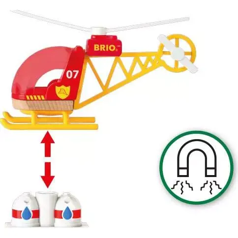 BRIO Firefighter Helicopter - Image 4
