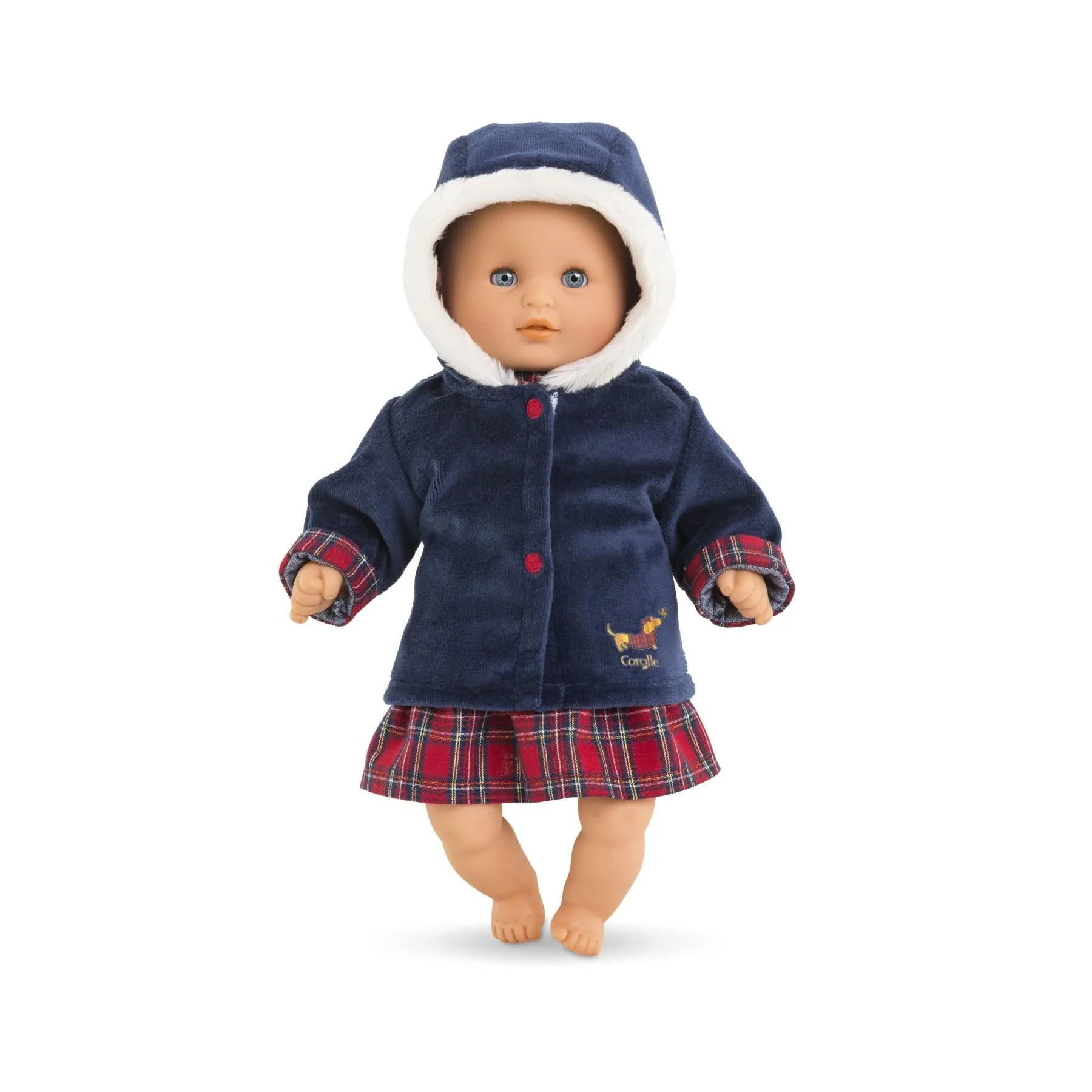 Christmas Coat - 30 cm Baby Doll - Image 2
