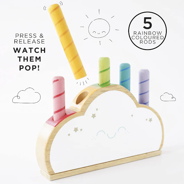 Cloud Pop - Classic Wooden Toy - Image 6