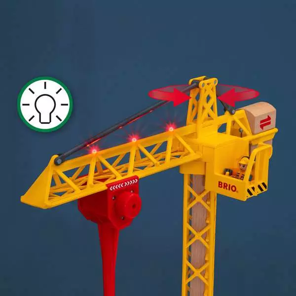 Construction Crane with Lights - Image 5