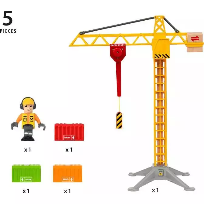 Construction Crane with Lights - Image 7