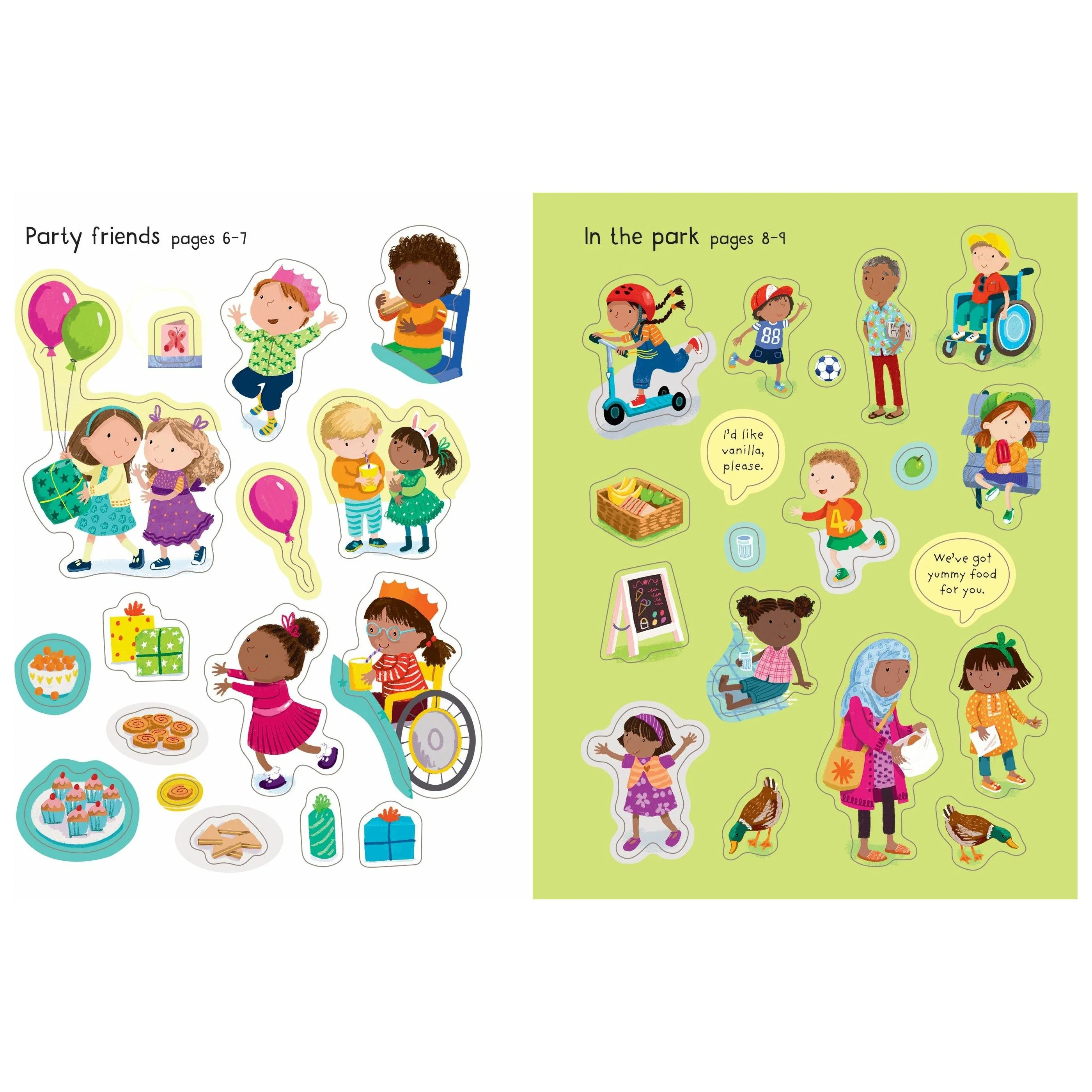 First Sticker Book - My Friends - Image 4