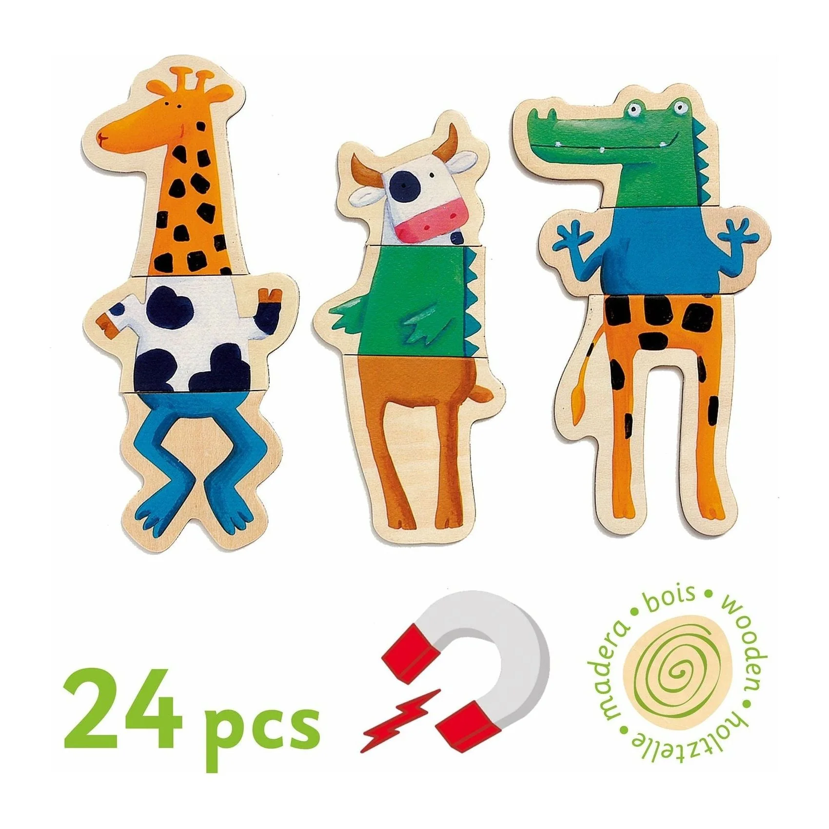 Crazy Animals Magnetic Game - Image 3