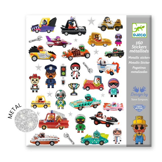 Crazy Motors - Stickers