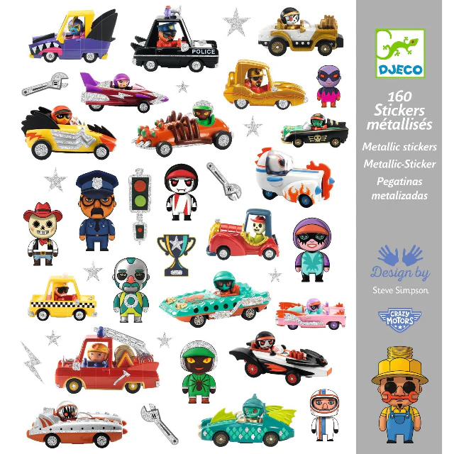 Crazy Motors - Stickers - Image 3