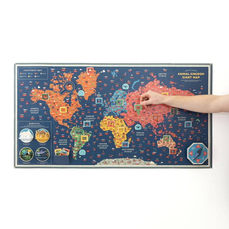 Create An Amazing Animal Kingdom Giant Map - Image 5