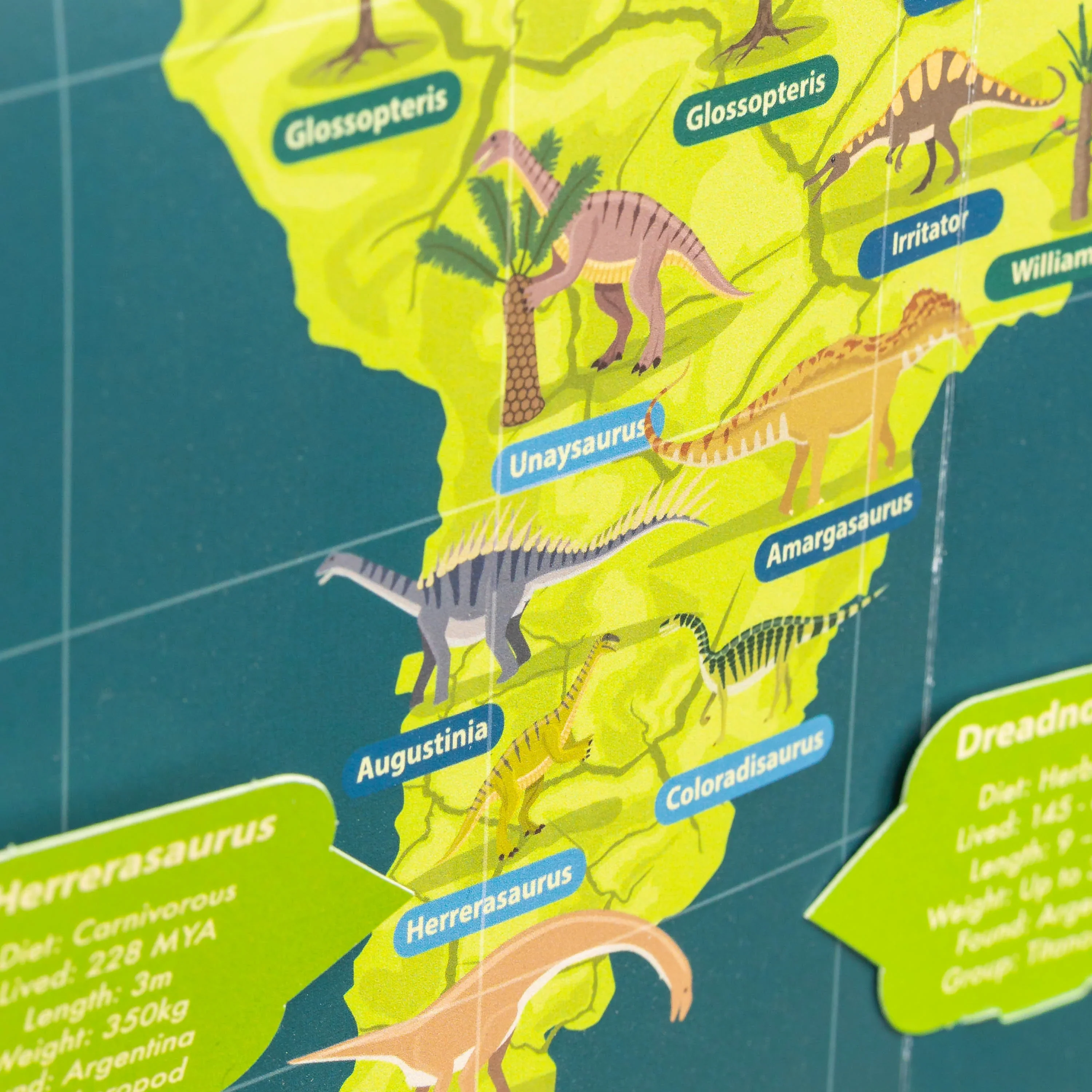 Create Your Own Dinosaur Timeline & World Map - Image 4