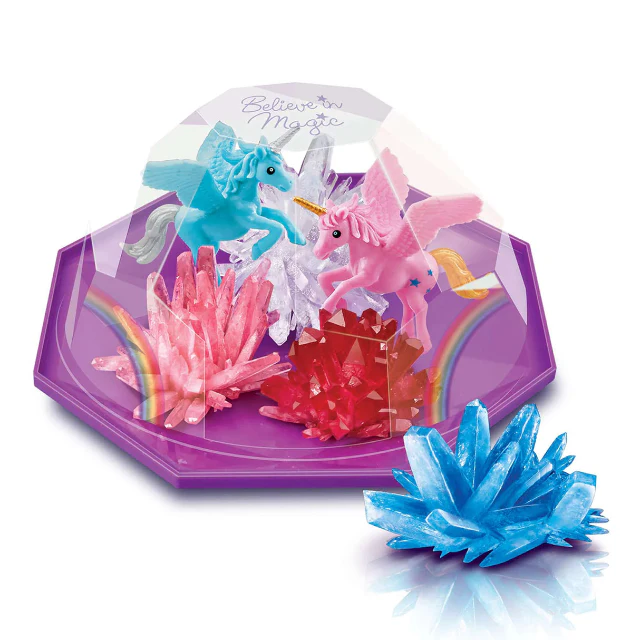 Crystal Growing - Magical Unicorn Crystal Terrarium - Image 3