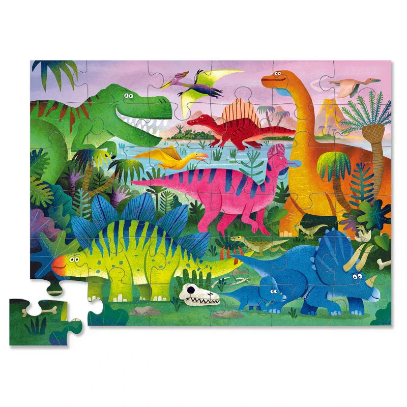 Dino Land 36-Piece Puzzle - Image 3