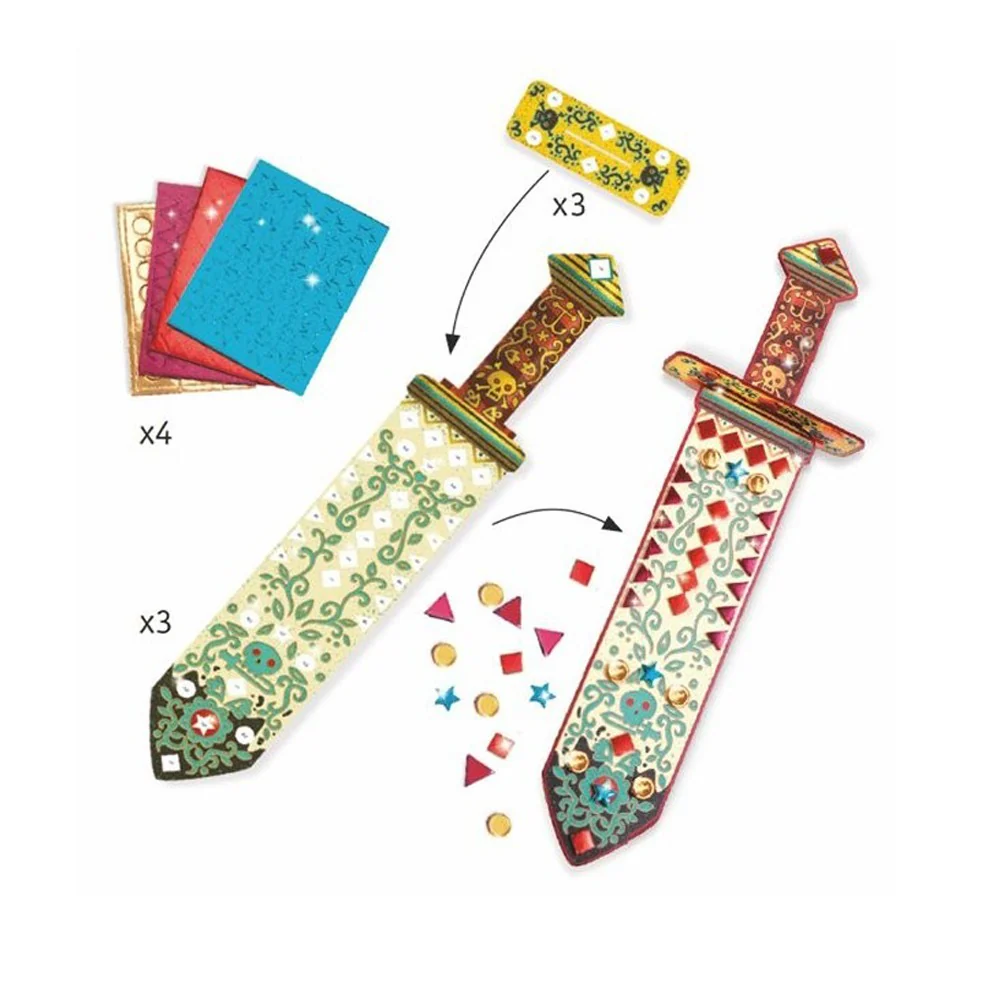 Do It Yourself - Mosaic Sabres To Decorate. - Image 4