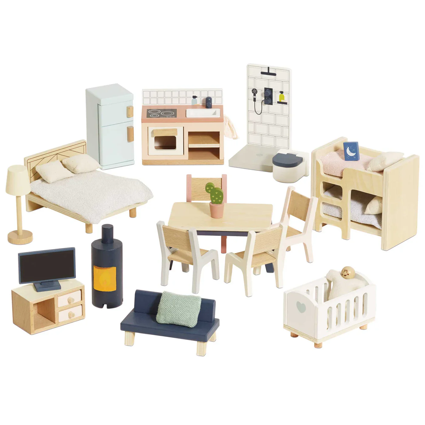 Doll House Complete Furniture Set
