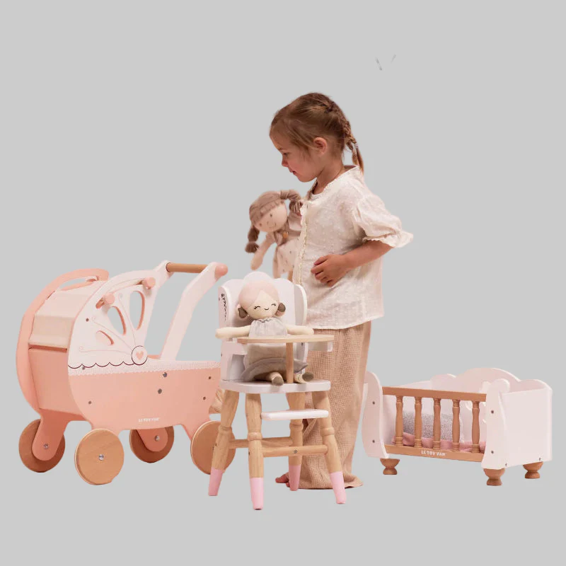 Doll Sleigh Cot - Image 2