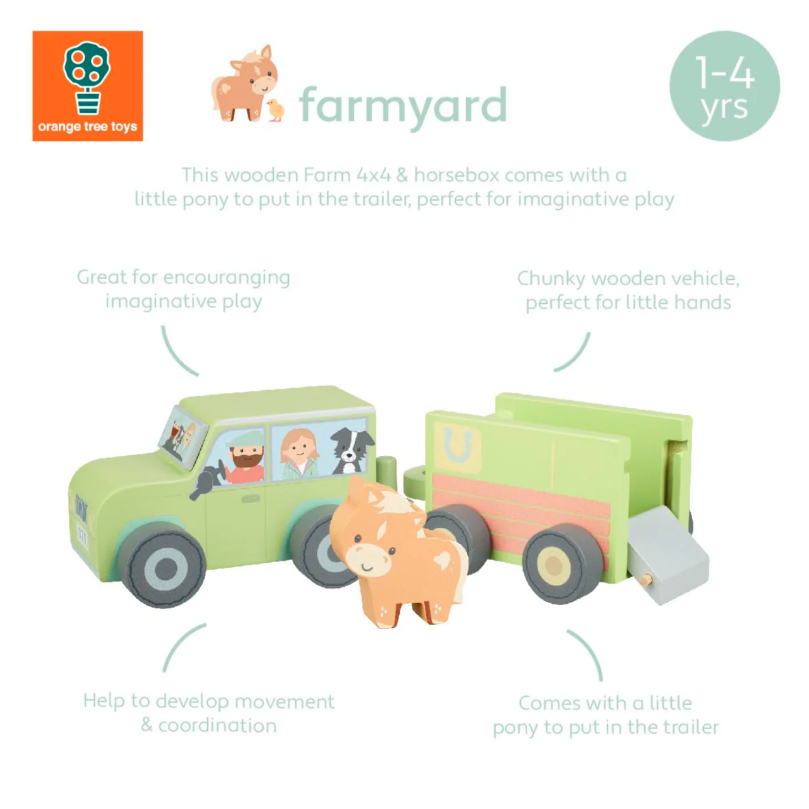 Farm 4x4 with Horse Box and Horse. - Image 3
