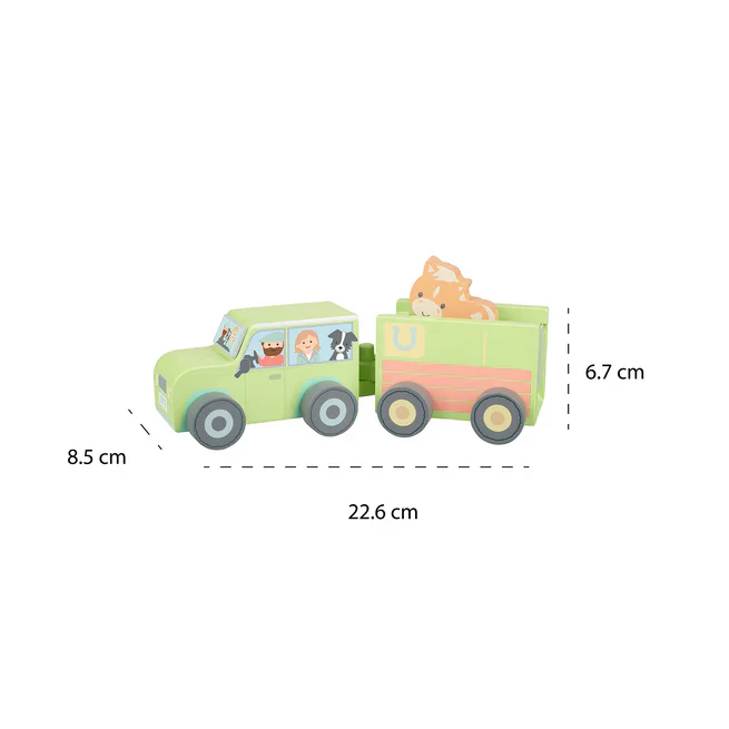 Farm 4x4 with Horse Box and Horse. - Image 6