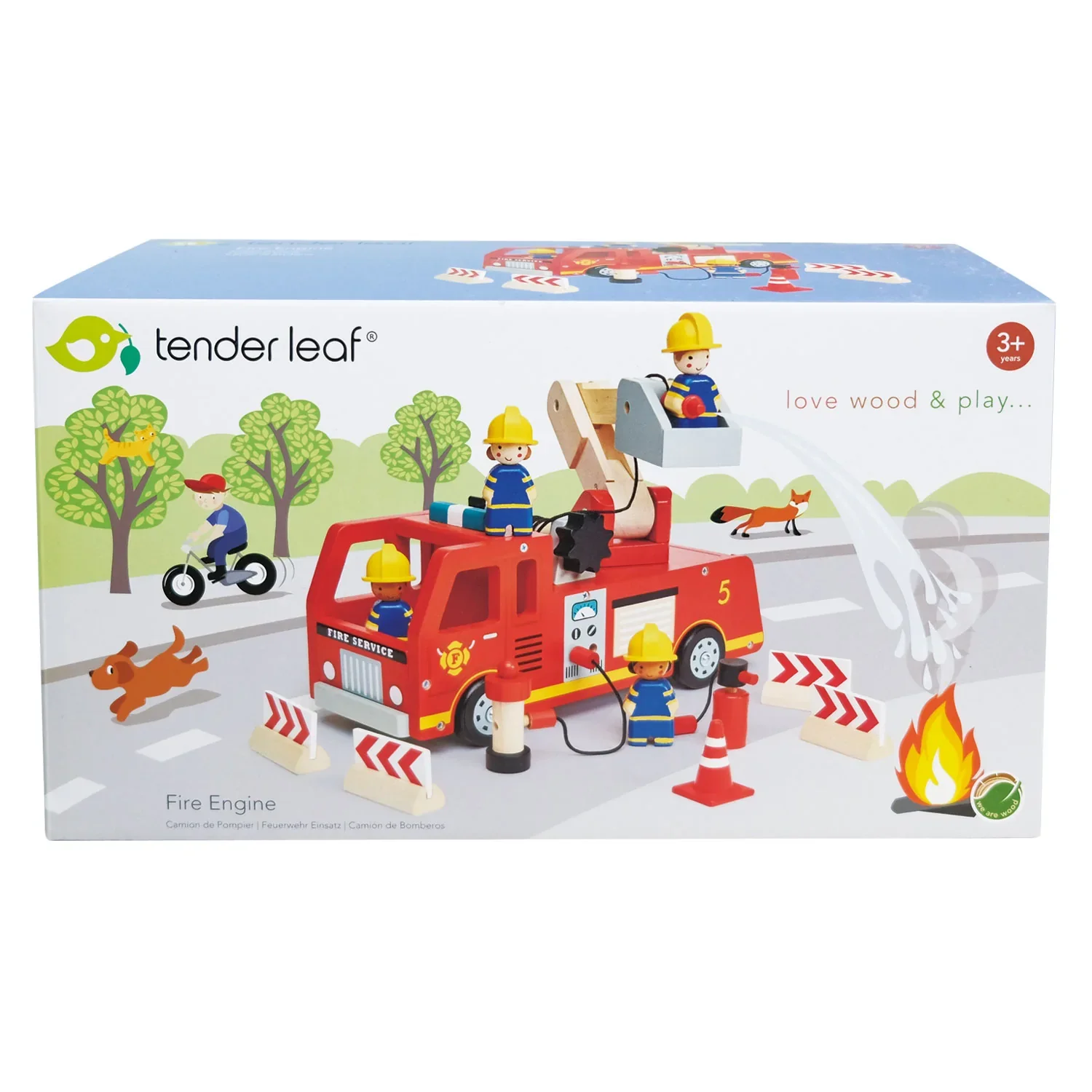 Wooden Fire Engine - Image 4