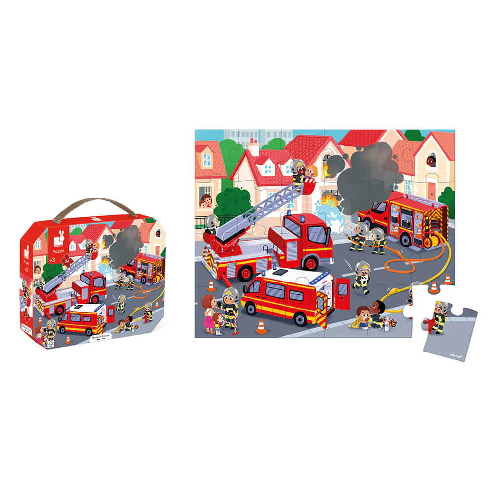 Fire Fighters Rescue 24 Piece Puzzle - Image 3