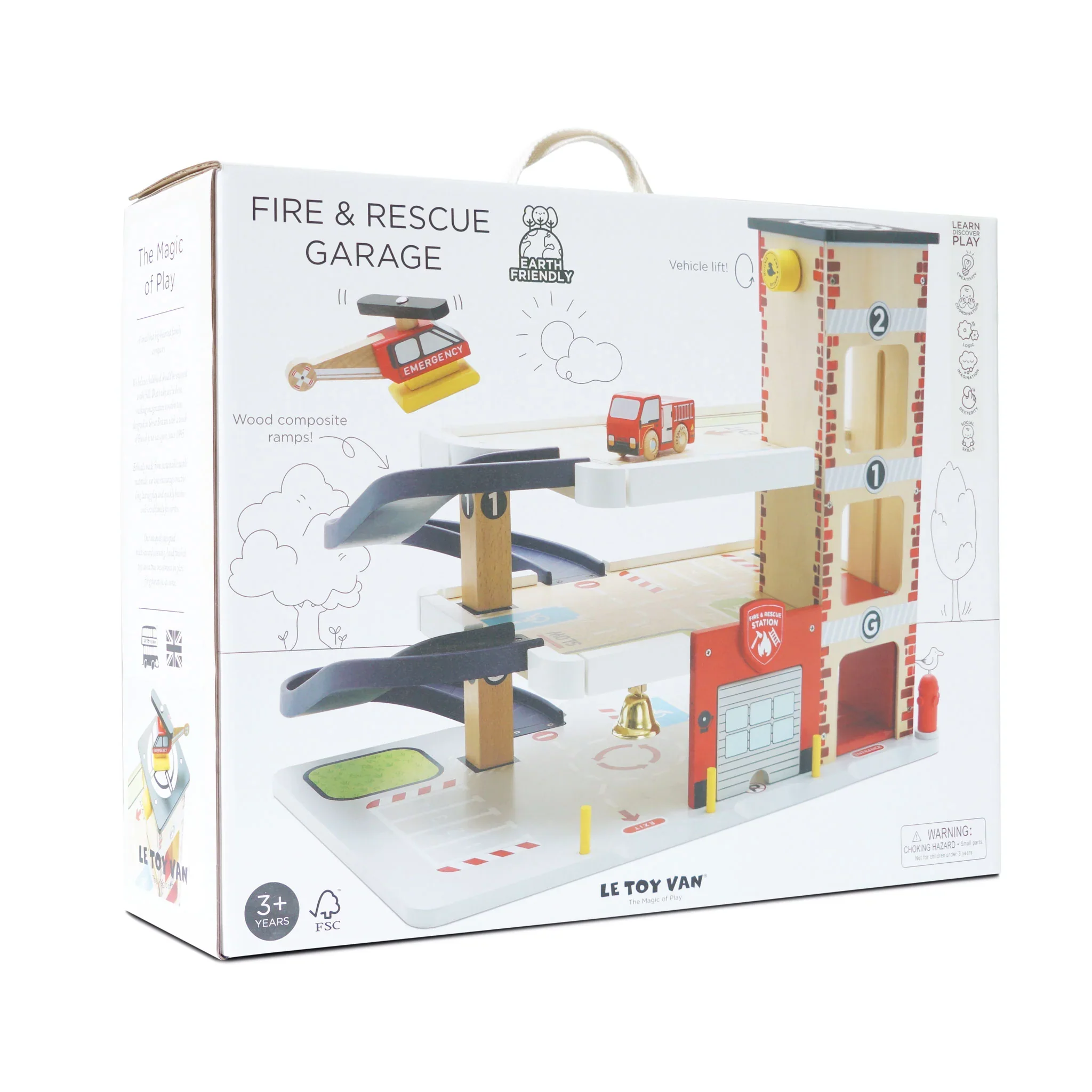 Fire & Rescue Wooden Garage - Image 6