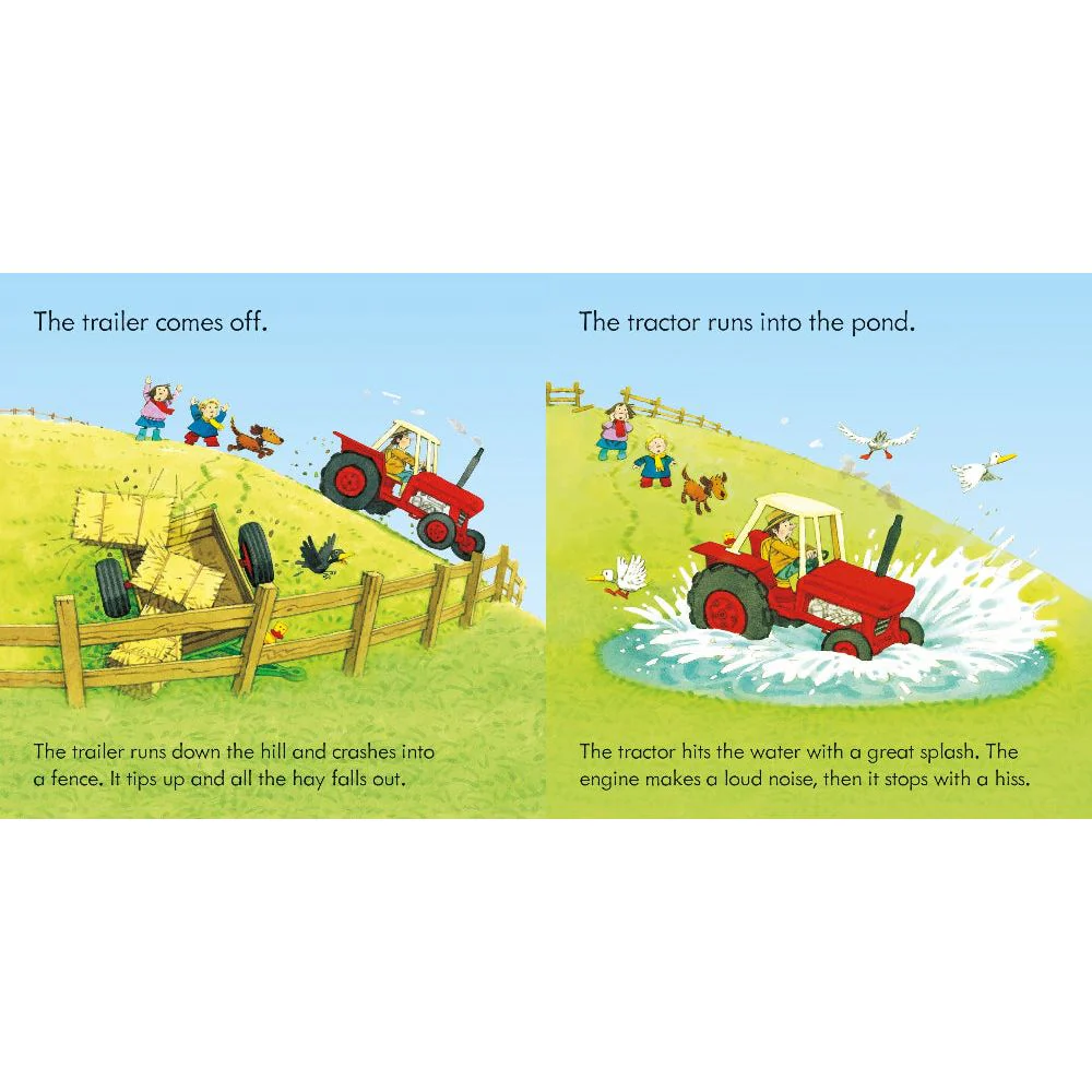 First Jigsaws and Book: Tractors - Image 6