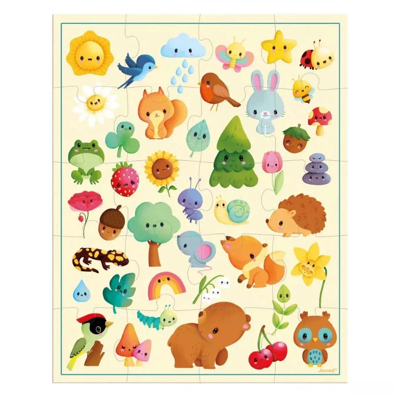 First Nature Puzzle - 20 Piece Puzzle & Poster - Image 3