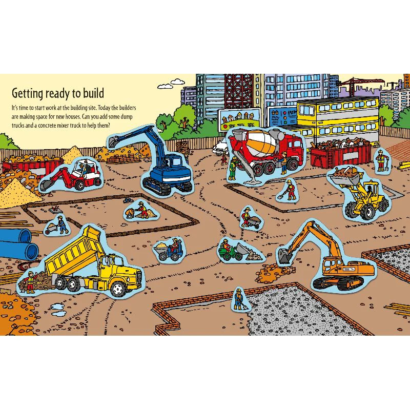 First Sticker Book - Big Machines - Image 3