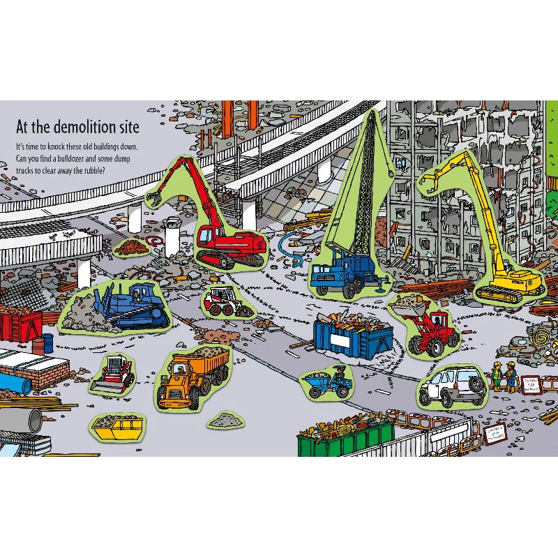 First Sticker Book - Big Machines - Image 6