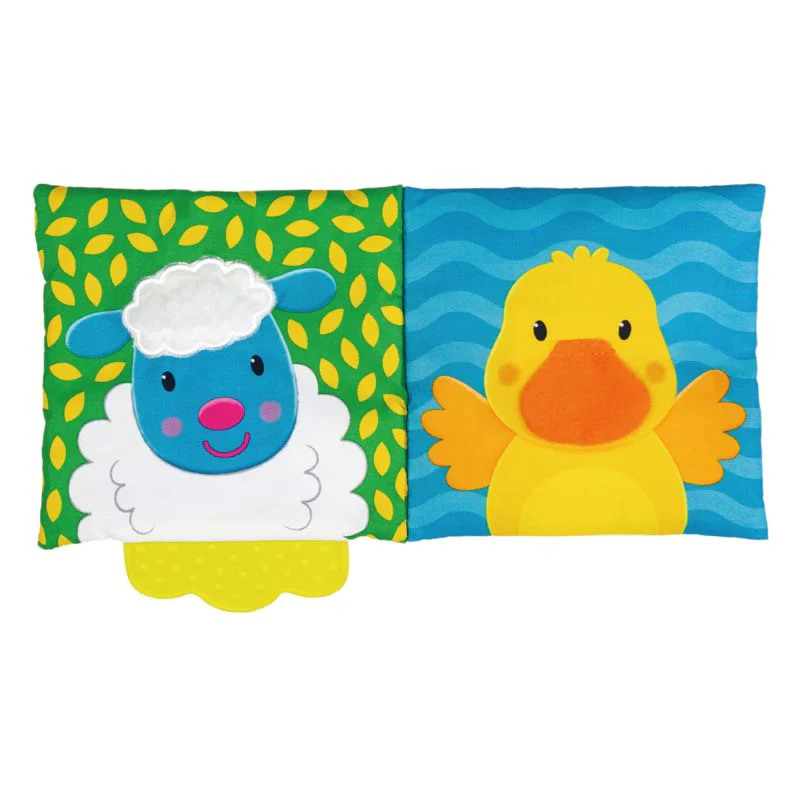 Soft Book & Teether - Farm - Image 3