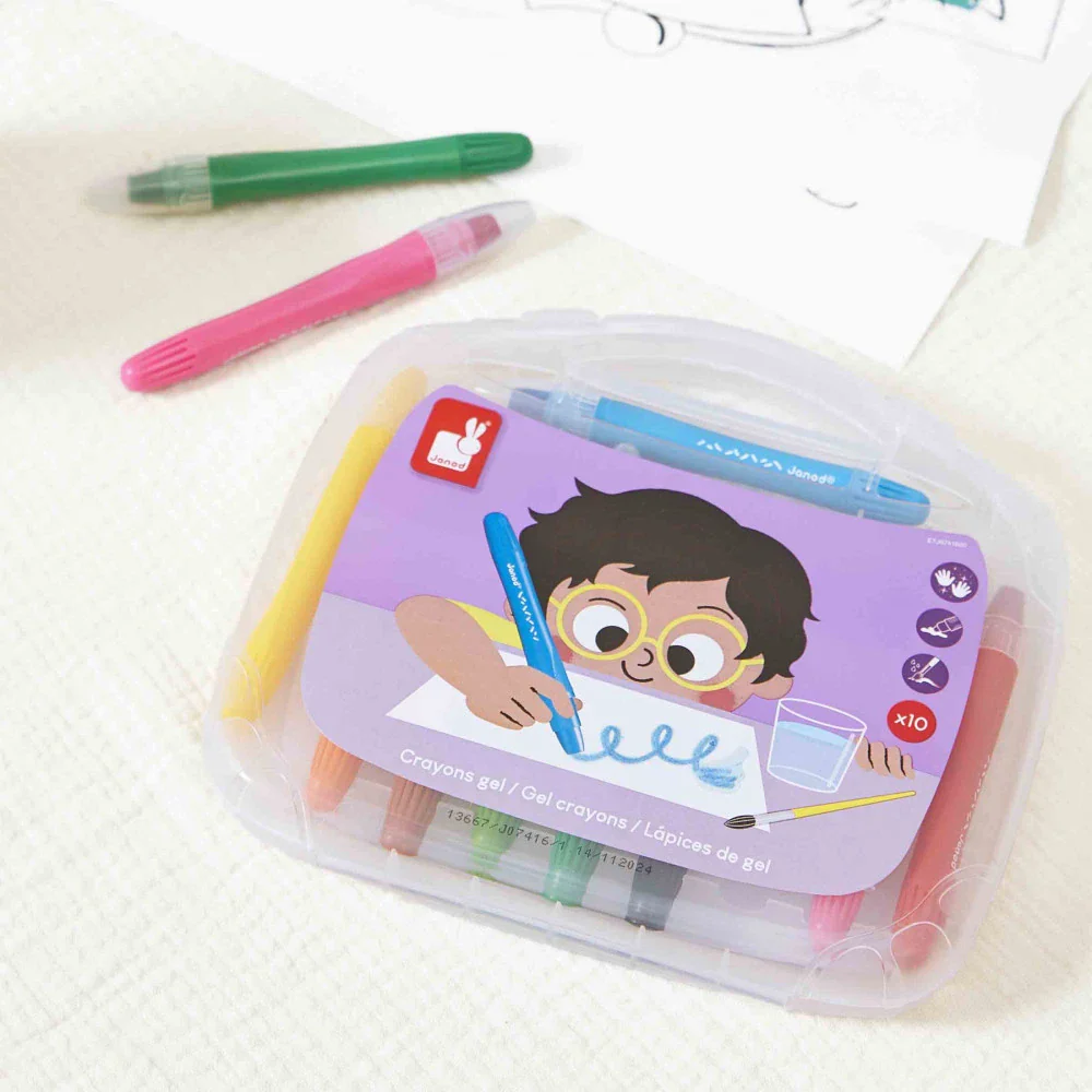 Gel Crayons & Case - Image 3