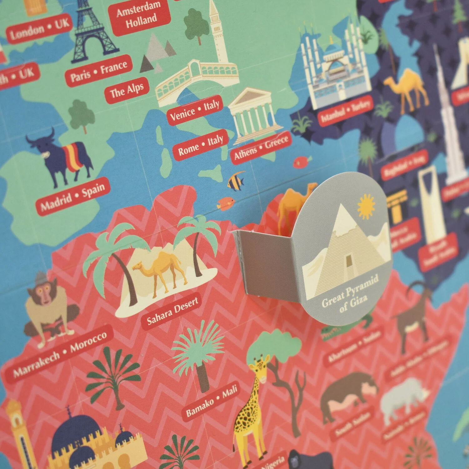 Giant World Map - Image 6