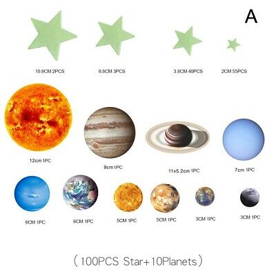 Glow in the Dark Planets and Supernova 100pcs - Image 2