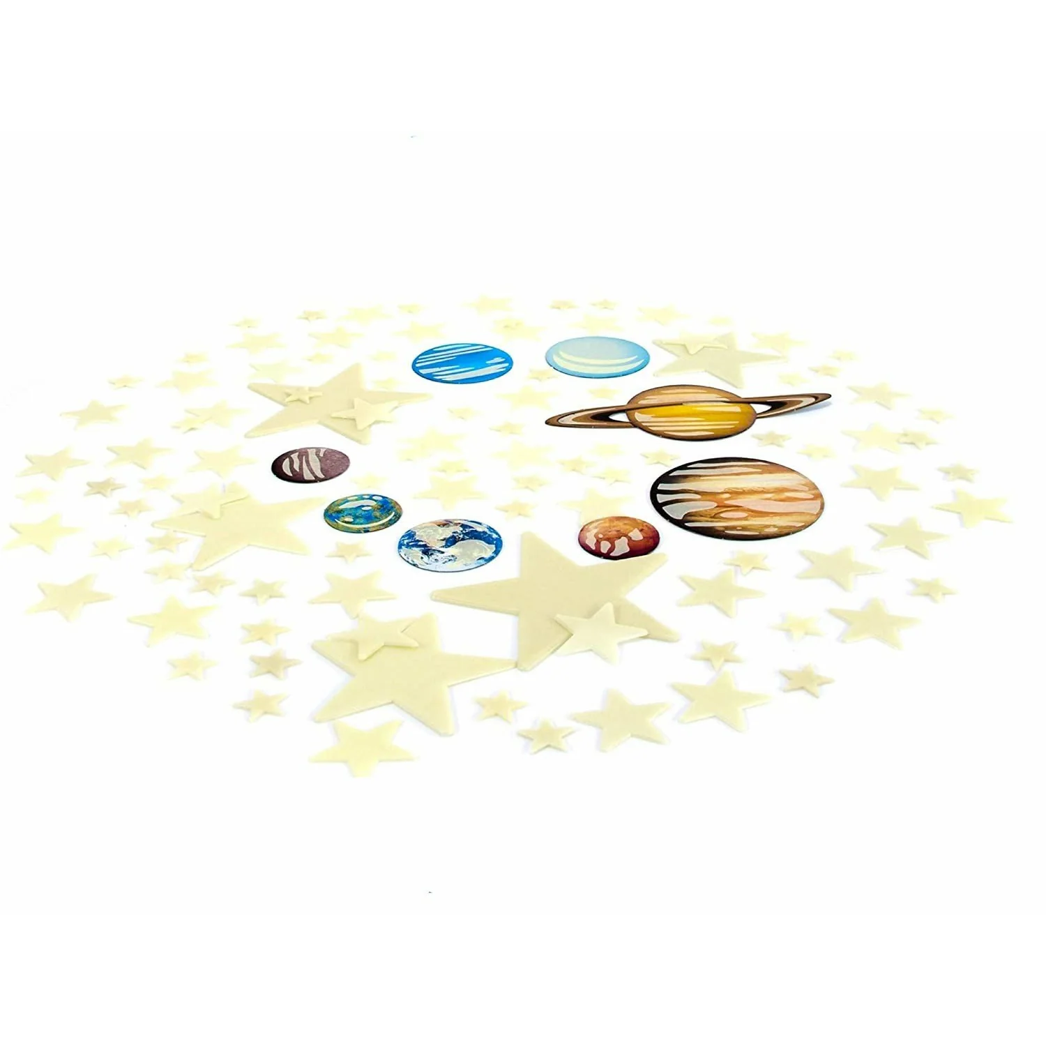 Glow in the Dark Planets and Supernova 100pcs - Image 3