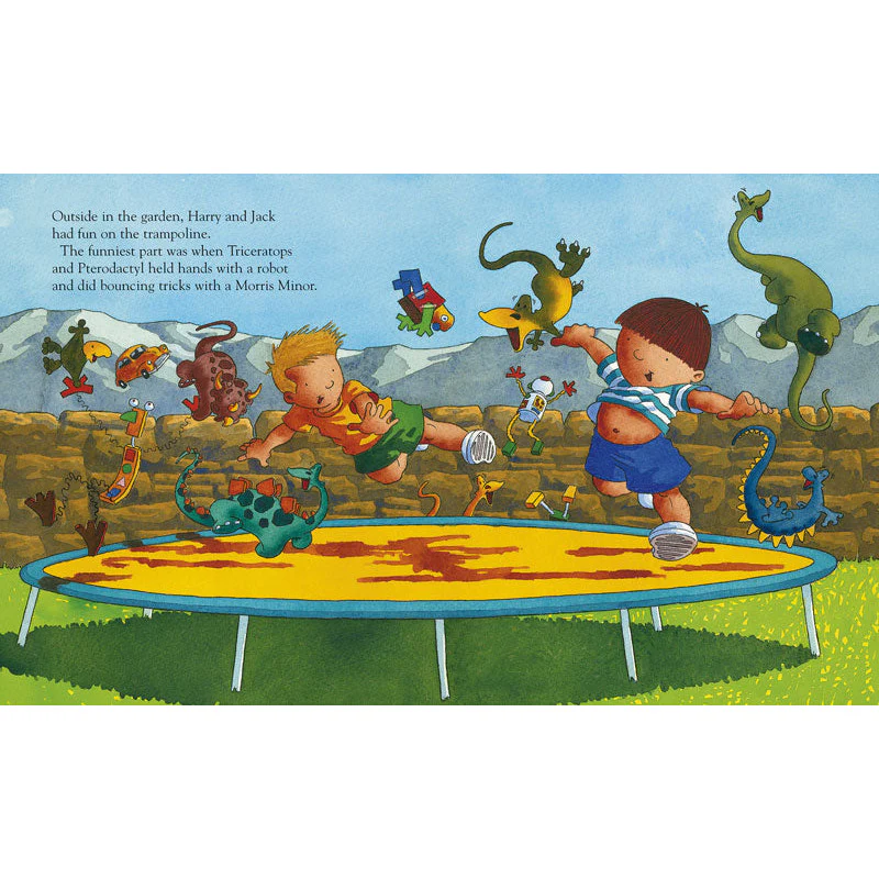 Harry And The Dinosaurs First Sleepover - Ian Whybrow - Image 3