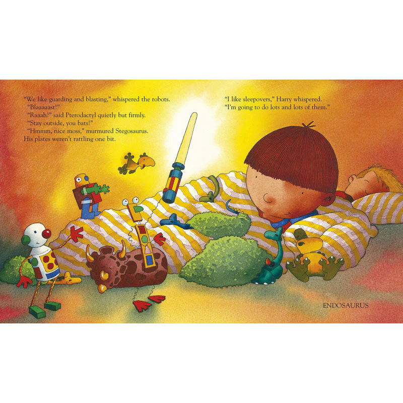 Harry And The Dinosaurs First Sleepover - Ian Whybrow - Image 4