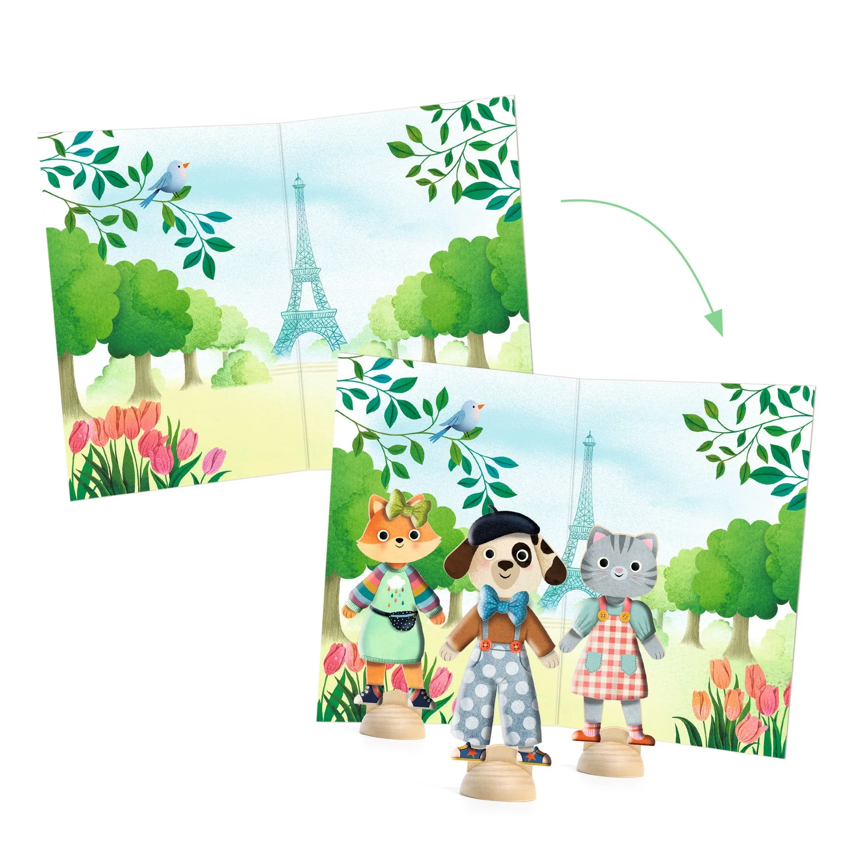 Hello Paris - Collage Set - Image 3
